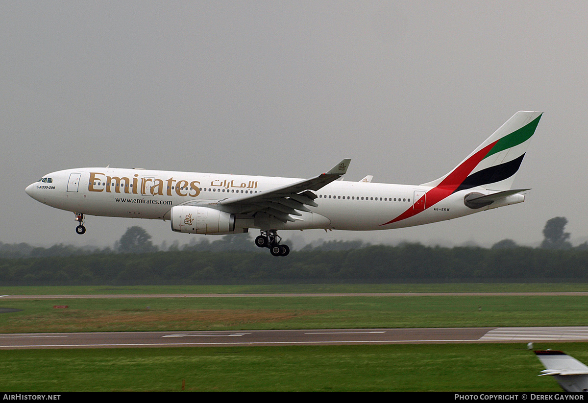 Aircraft Photo of A6-EKW | Airbus A330-243 | Emirates | AirHistory.net #208916