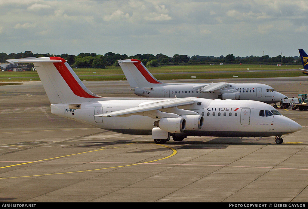 Aircraft Photo of EI-RJT | BAE Systems Avro 146-RJ85 | CityJet | AirHistory.net #208917