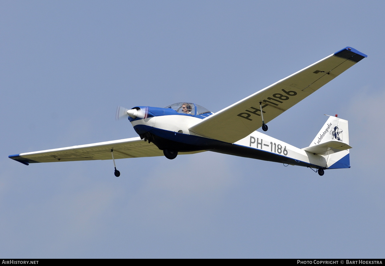 Aircraft Photo of PH-1186 | Scheibe SF-25C Falke | Snowwhite Luchtfotografie | AirHistory.net #208918