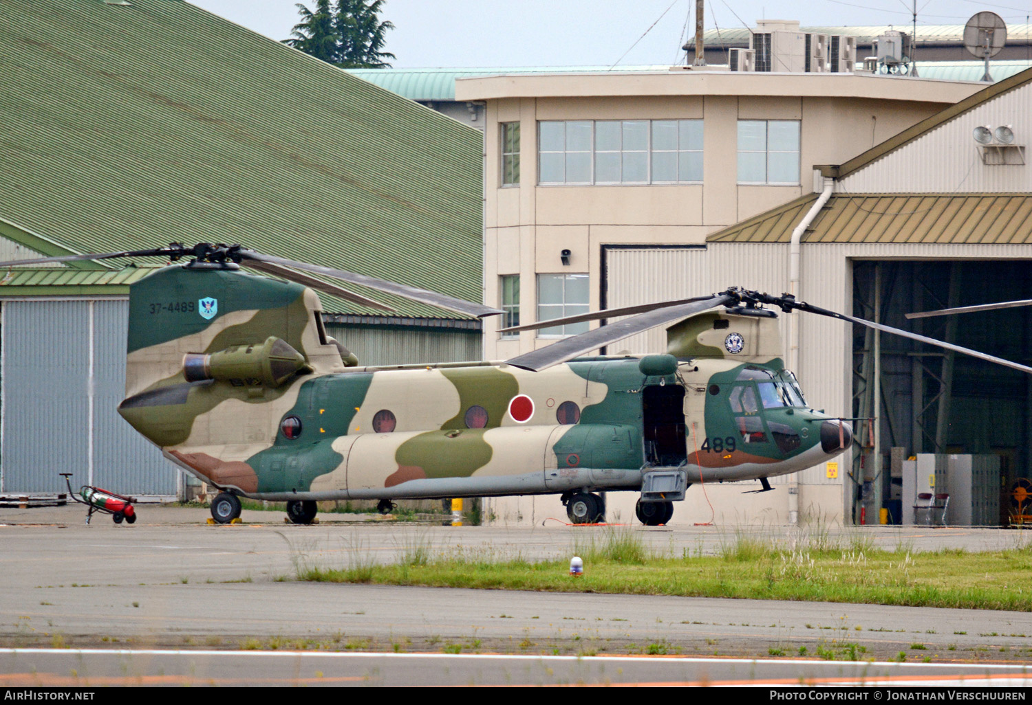 Aircraft Photo of 37-4489 | Boeing CH-47J Chinook (414) | Japan - Air Force | AirHistory.net #208923