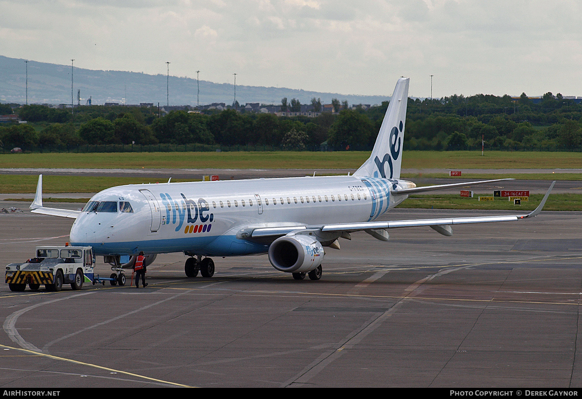 Aircraft Photo of G-FBED | Embraer 195LR (ERJ-190-200LR) | Flybe | AirHistory.net #208928