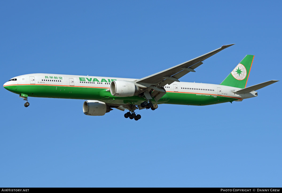 Aircraft Photo of B-16712 | Boeing 777-35E/ER | EVA Air | AirHistory.net #208934