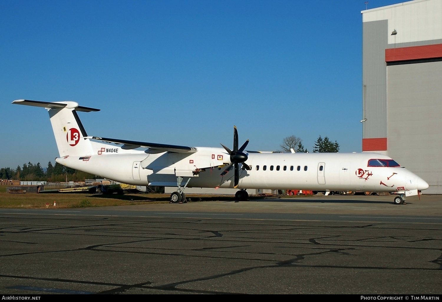 Aircraft Photo of N404E | Bombardier DHC-8-402 Dash 8 | L3 Technologies | AirHistory.net #208969