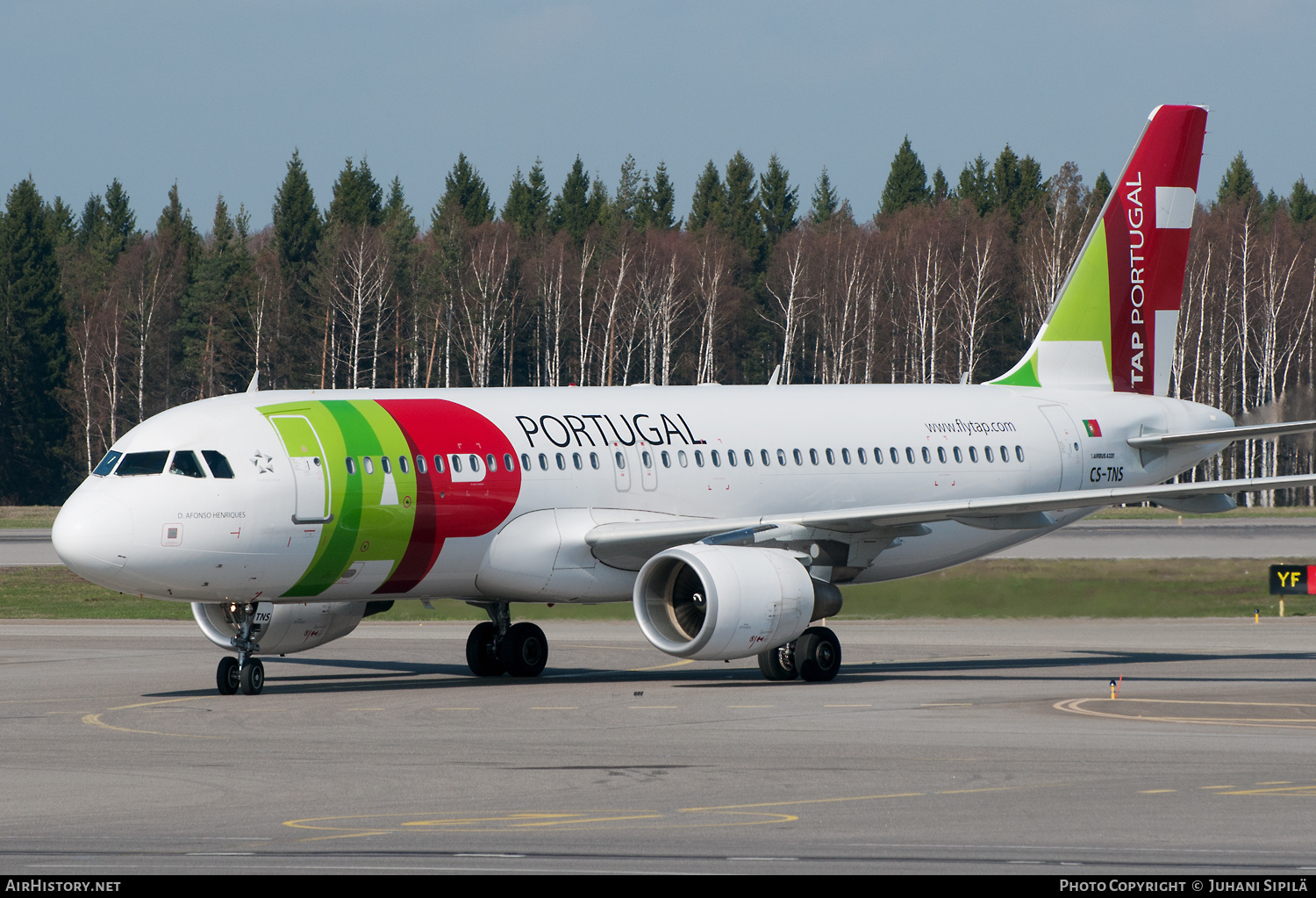Aircraft Photo of CS-TNS | Airbus A320-214 | TAP Portugal | AirHistory.net #208972