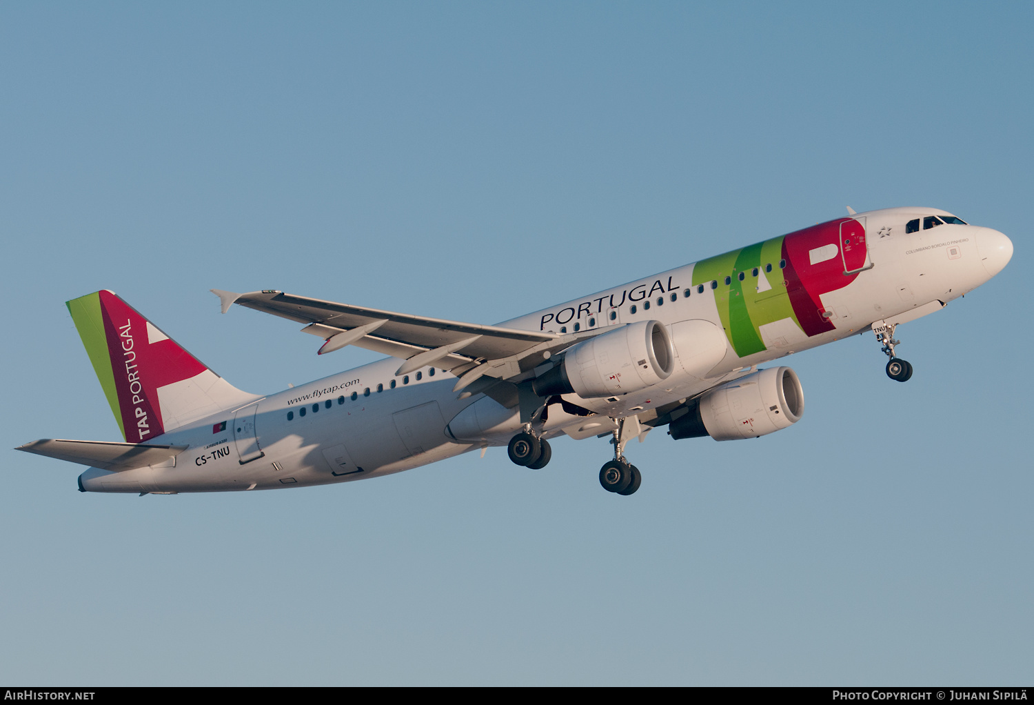 Aircraft Photo of CS-TNU | Airbus A320-214 | TAP Portugal | AirHistory.net #208977