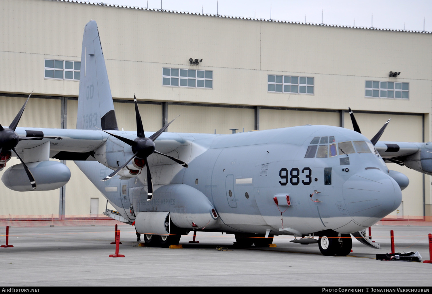 Aircraft Photo of 167983 / 7983 | Lockheed Martin KC-130J Hercules | USA - Marines | AirHistory.net #208991