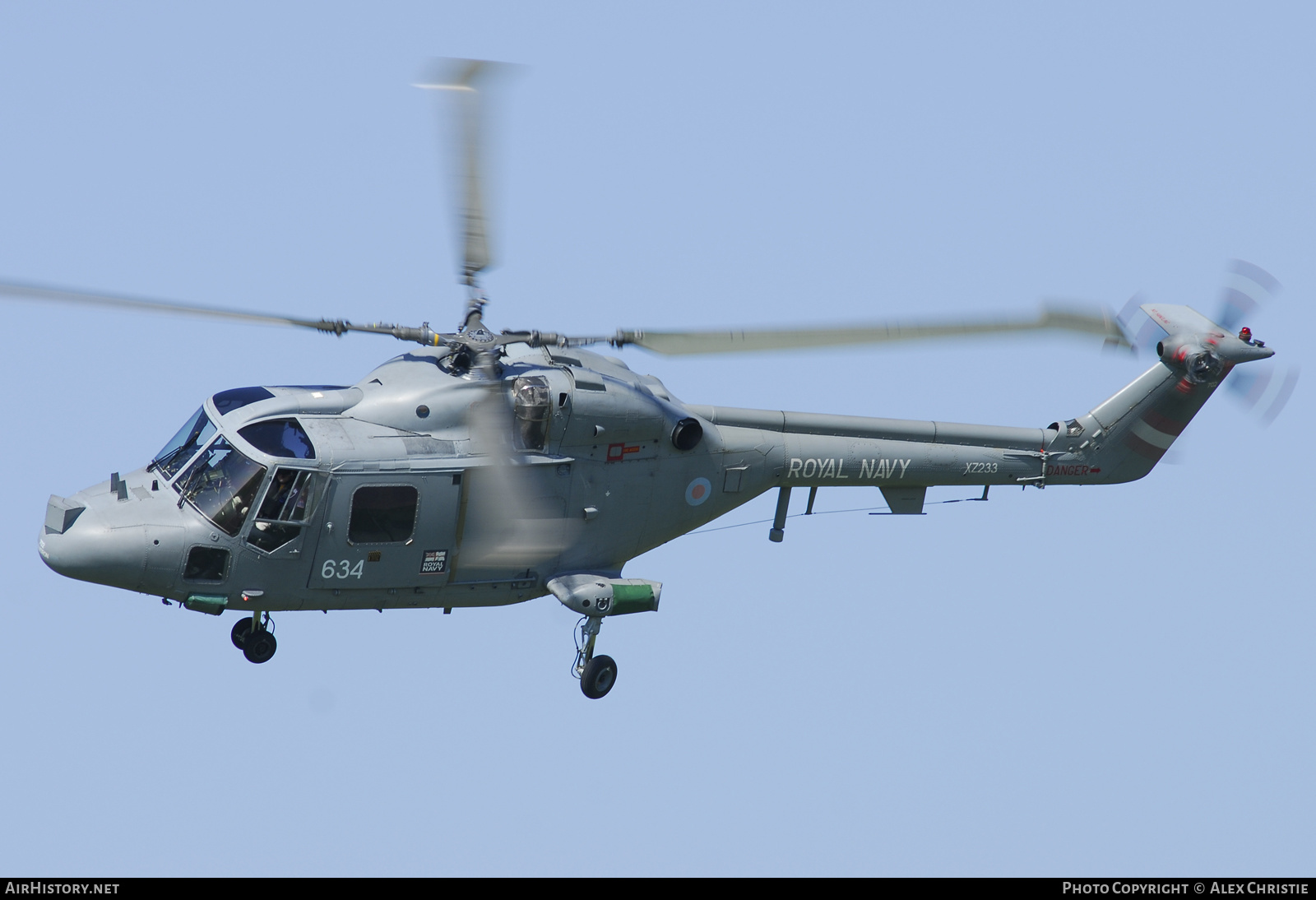 Aircraft Photo of XZ233 | Westland WG-13 Lynx HAS3S | UK - Navy | AirHistory.net #209004