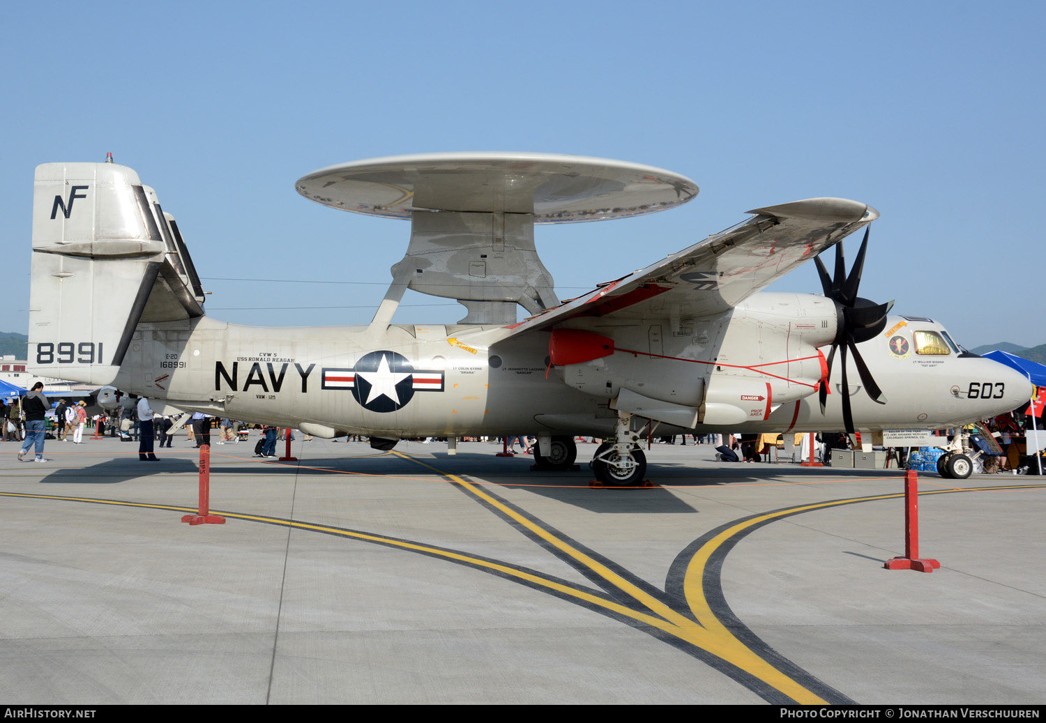 Aircraft Photo of 168991 | Northrop Grumman E-2D Hawkeye | USA - Navy | AirHistory.net #209008