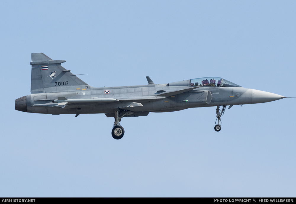 Aircraft Photo of Kh20-7/56 | Saab JAS 39C Gripen | Thailand - Air Force | AirHistory.net #209016