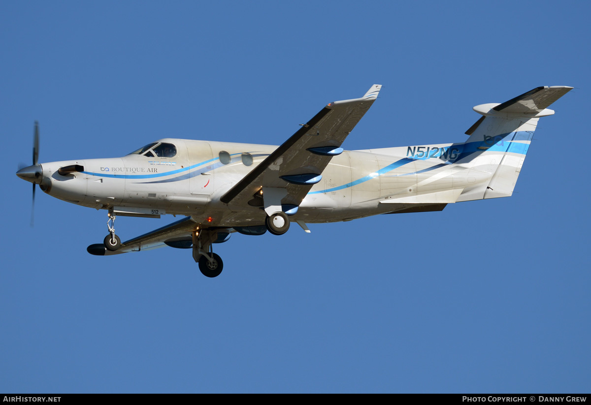 Aircraft Photo of N512NG | Pilatus PC-12/45 | Boutique Air | AirHistory.net #209019
