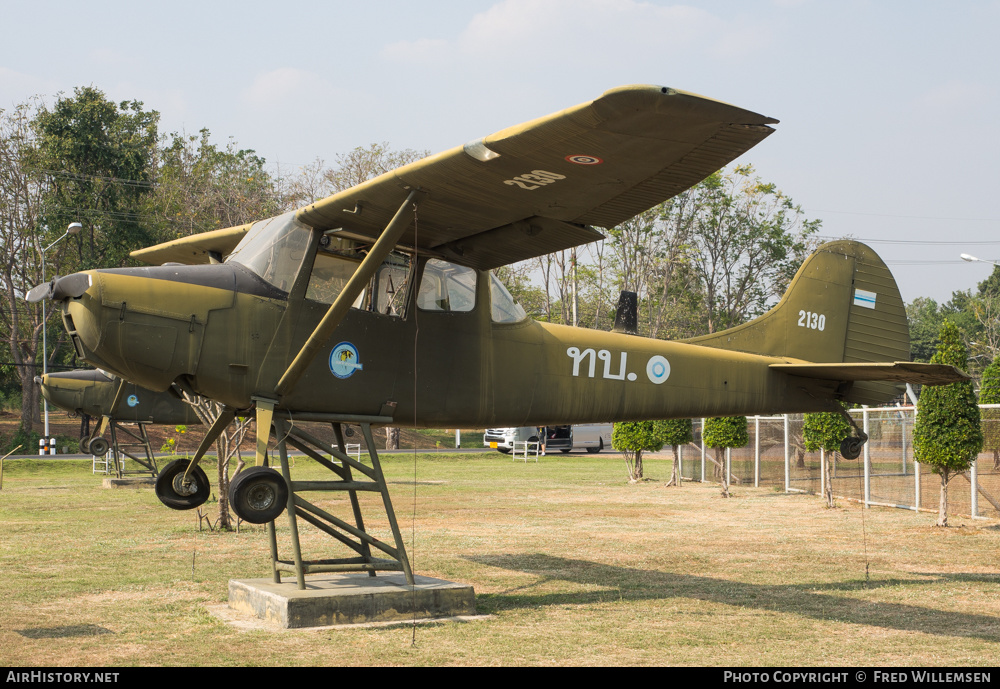 Aircraft Photo of 2130 | Cessna O-1A Bird Dog | Thailand - Army | AirHistory.net #209021