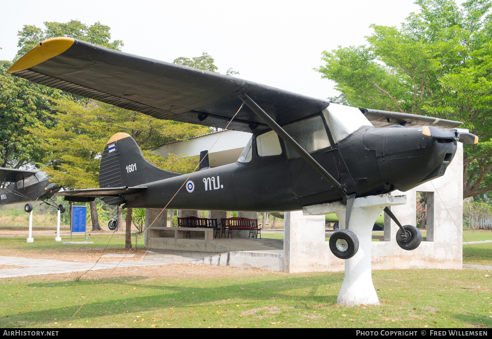 Aircraft Photo of 1601 | Cessna O-1A Bird Dog | Thailand - Army | AirHistory.net #209022