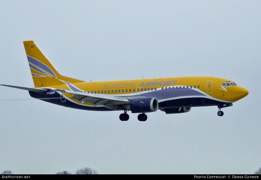 Aircraft Photo of F-GIXF | Boeing 737-3B3(QC) | Europe Airpost | AirHistory.net #209027