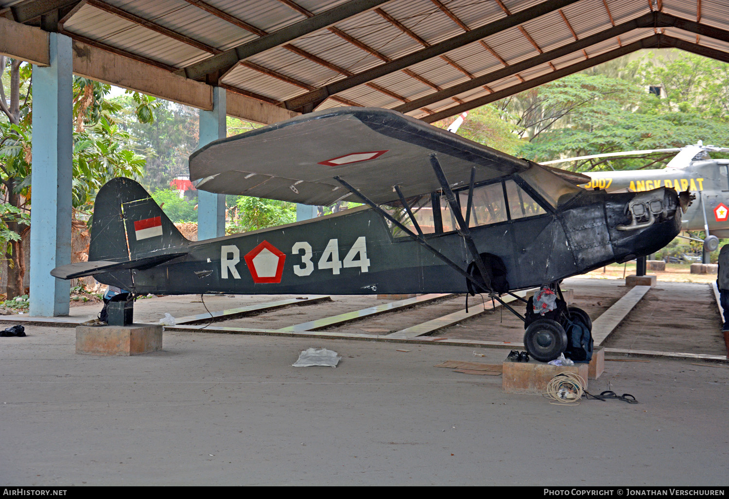 Aircraft Photo of R-344 | Piper L-4J Grasshopper (J-3C-65D) | Indonesia - Air Force | AirHistory.net #209032