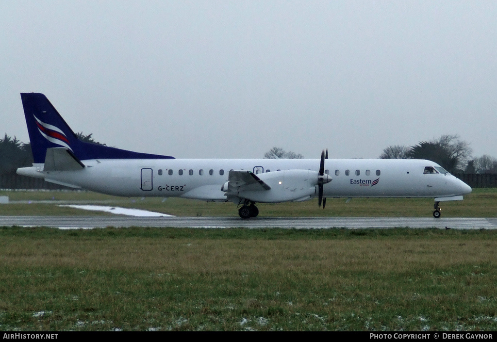 Aircraft Photo of G-CERZ | Saab 2000 | Eastern Airways | AirHistory.net #209037