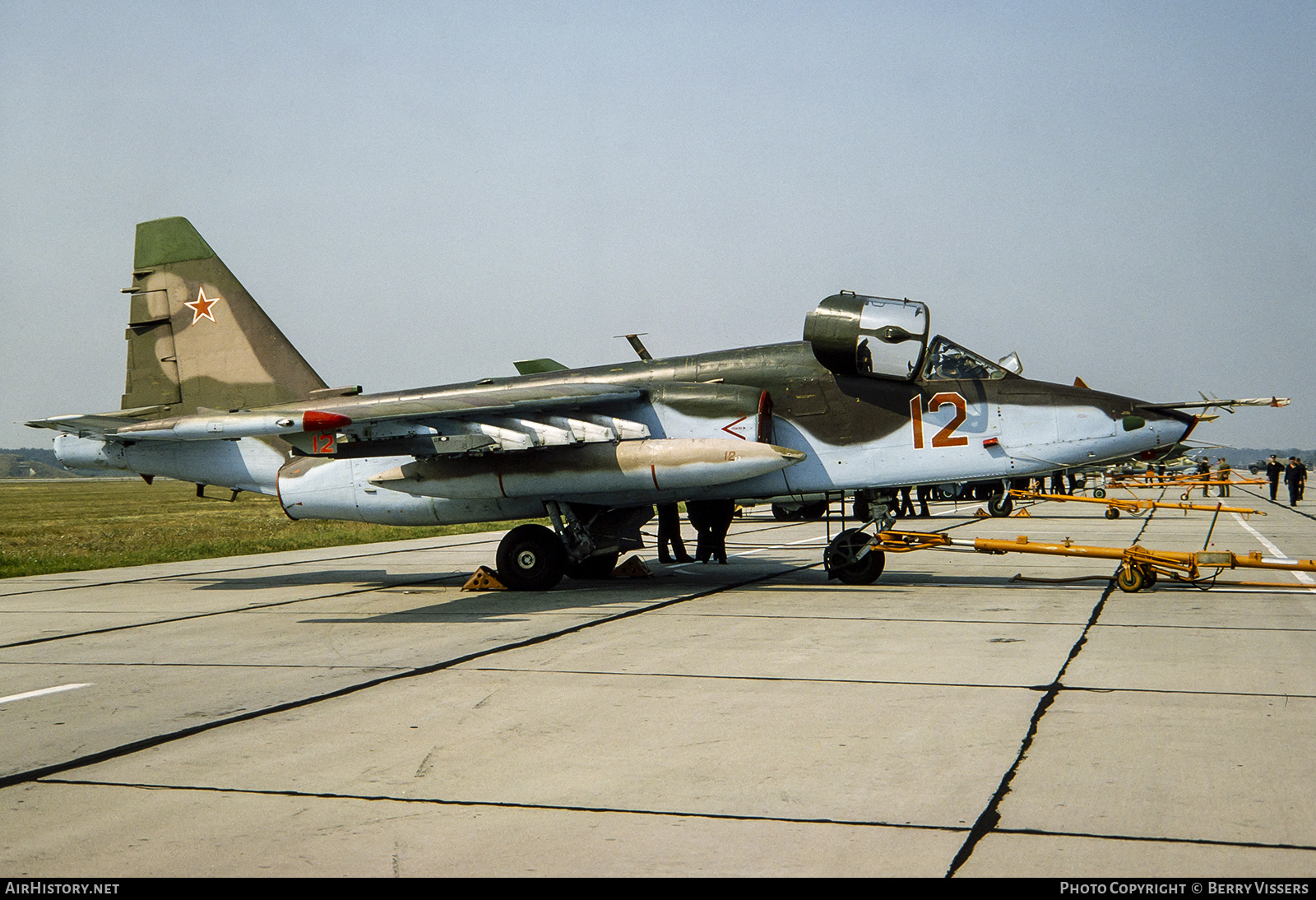 Aircraft Photo of 12 RED | Sukhoi Su-25K | Soviet Union - Air Force | AirHistory.net #209039