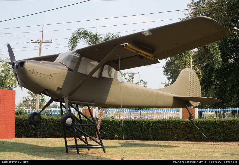 Aircraft Photo of 1510 | Cessna O-1A Bird Dog (305A/L-19A) | Thailand - Army | AirHistory.net #209047