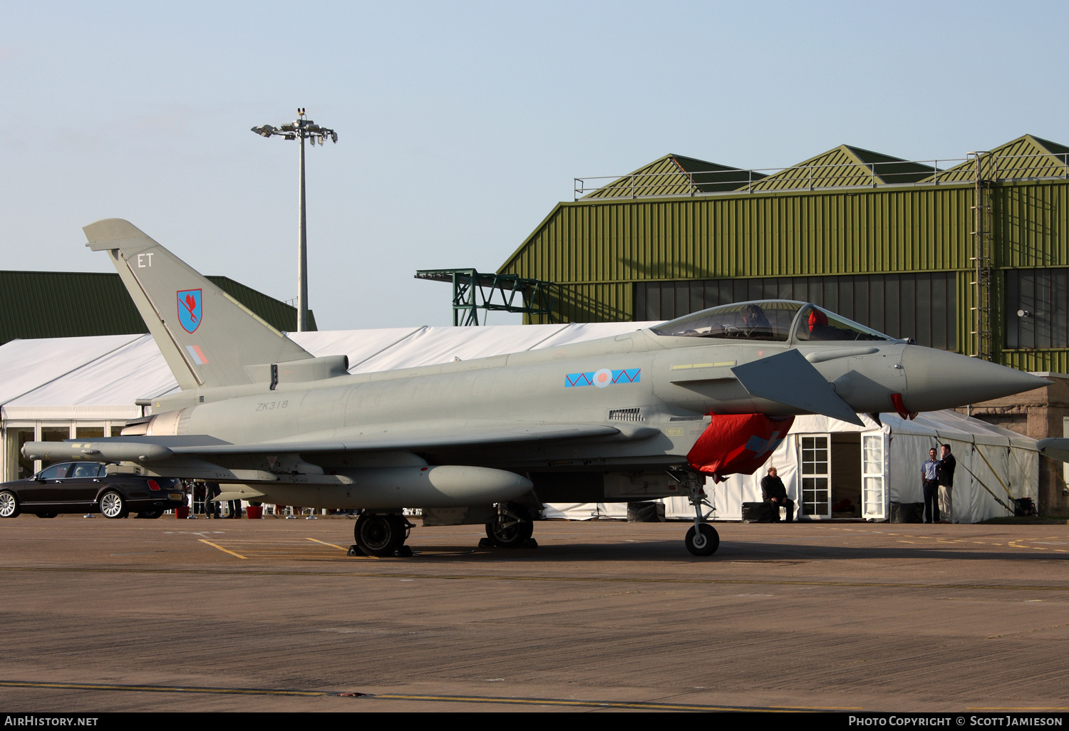 Aircraft Photo of ZK318 | Eurofighter EF-2000 Typhoon FGR4 | UK - Air Force | AirHistory.net #209050