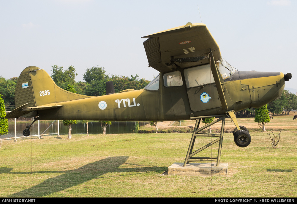 Aircraft Photo of 2896 | Cessna O-1A Bird Dog | Thailand - Army | AirHistory.net #209053