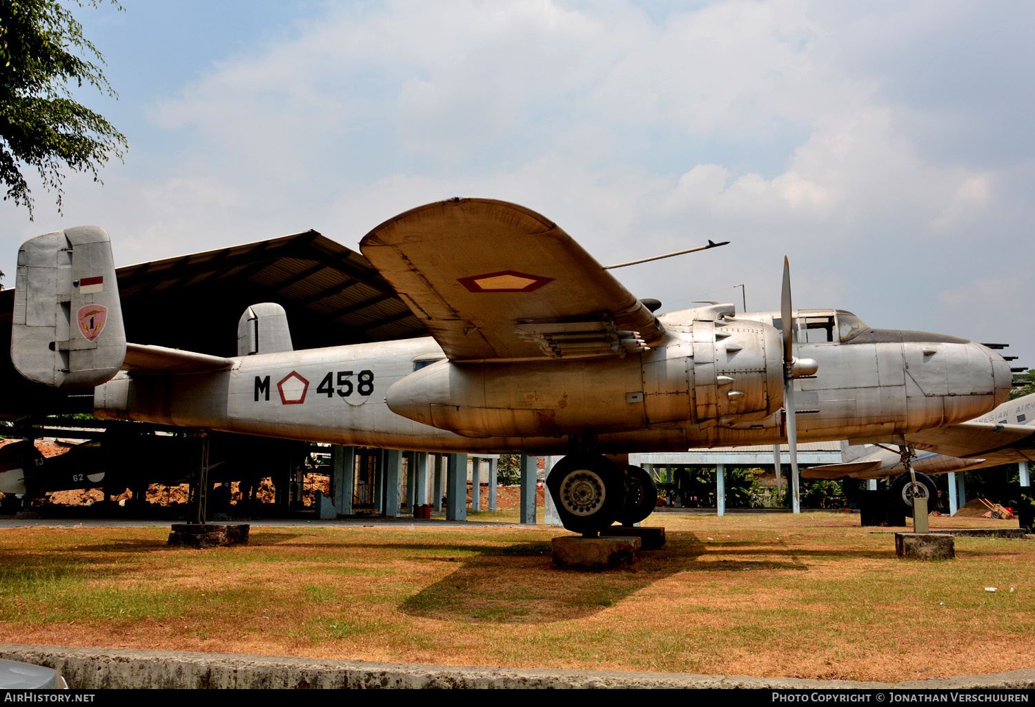 Aircraft Photo of M-458 | North American B-25J Mitchell | Indonesia - Air Force | AirHistory.net #209077
