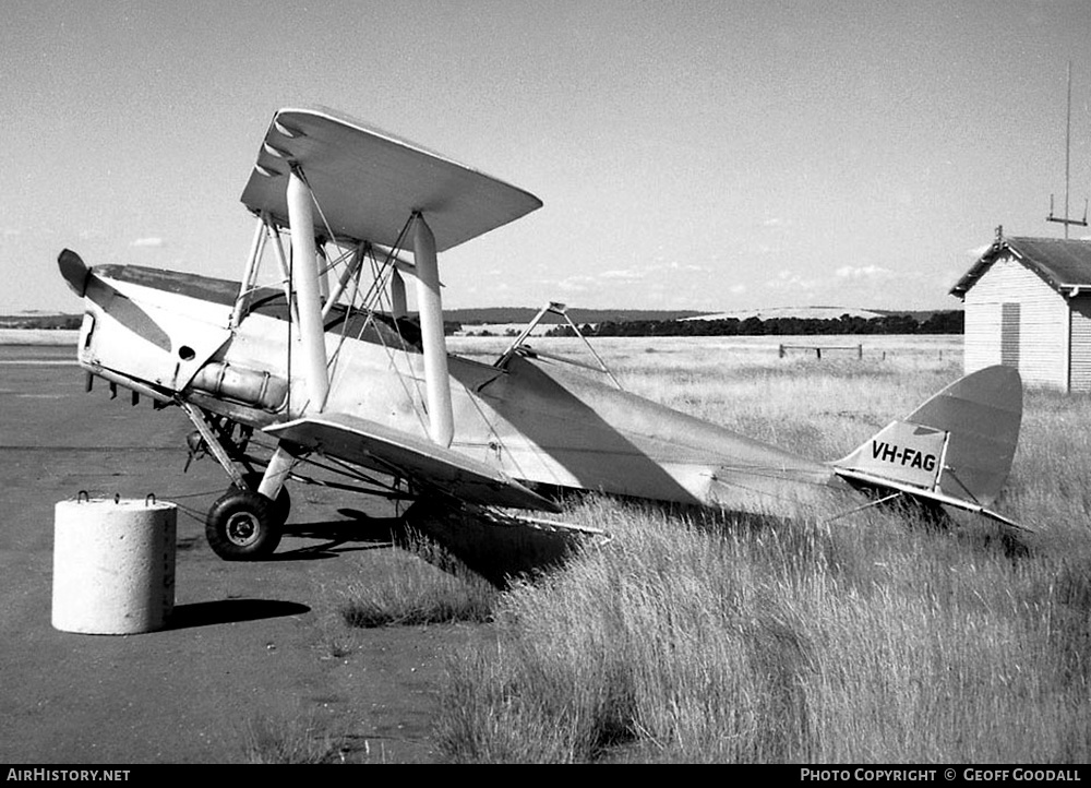 Aircraft Photo of VH-FAG | De Havilland D.H. 82A Tiger Moth | AirHistory.net #209105