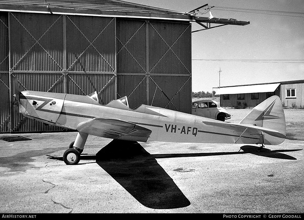 Aircraft Photo of VH-AFQ | De Havilland D.H. 94 Moth Minor | AirHistory.net #209107