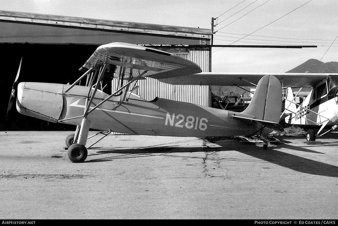 Aircraft Photo of N2816 | Fairchild 22 C7A | AirHistory.net #209109