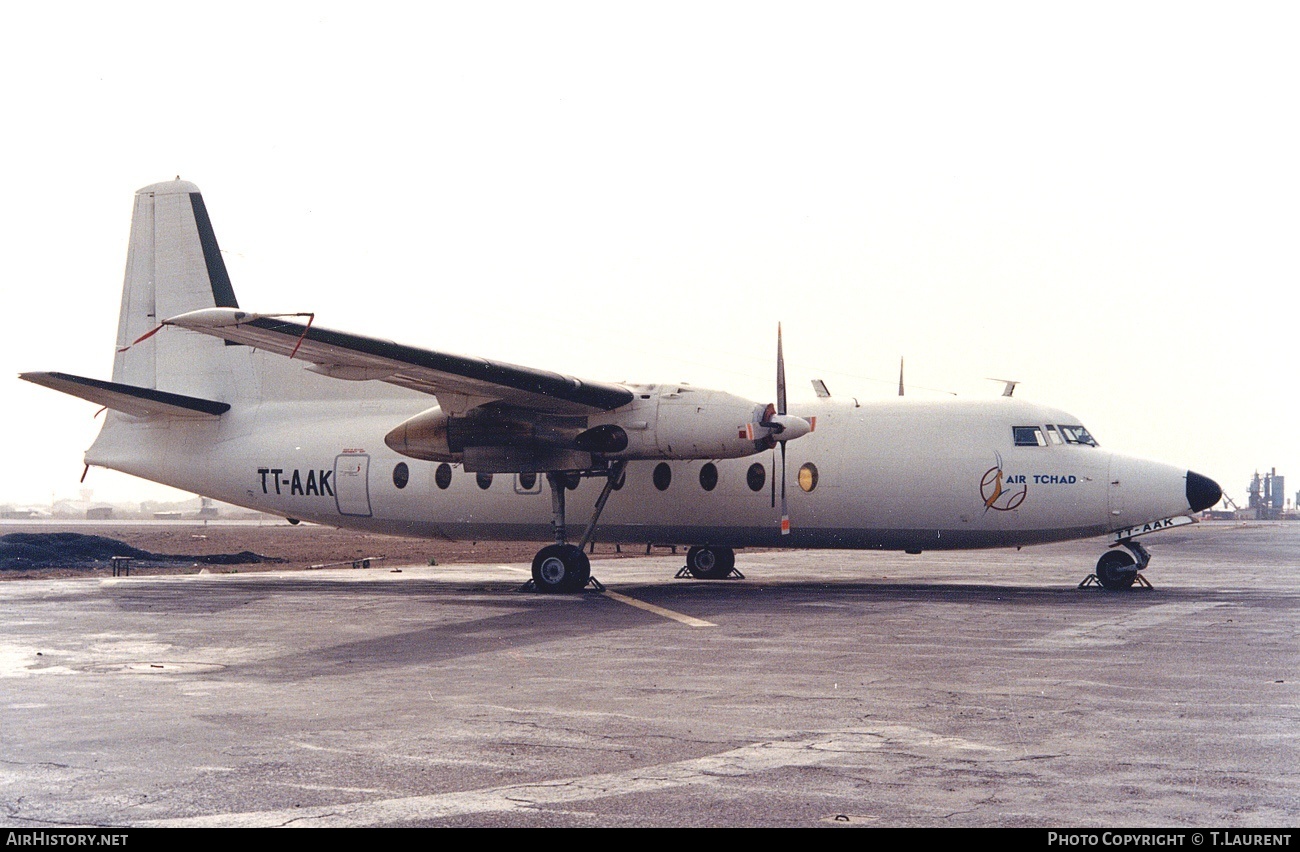Aircraft Photo of TT-AAK | Fokker F27-600 Friendship | Air Tchad | AirHistory.net #209124