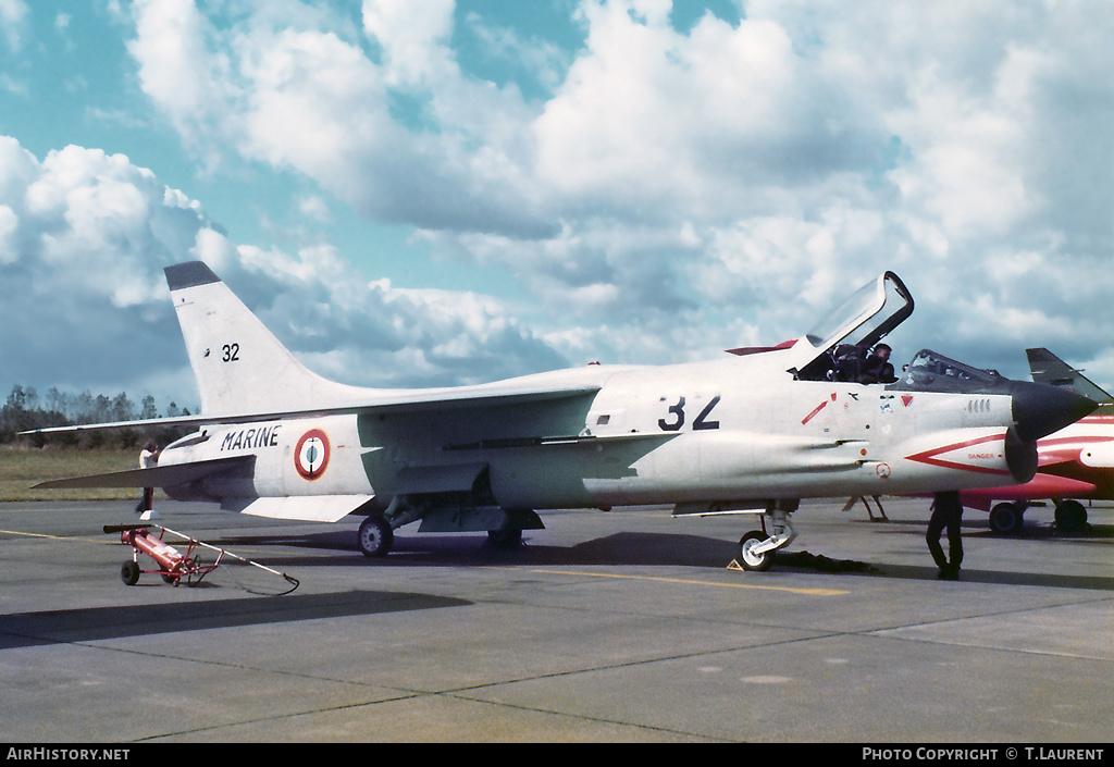 Aircraft Photo of 32 | Vought F-8E(FN) Crusader | France - Navy | AirHistory.net #209126