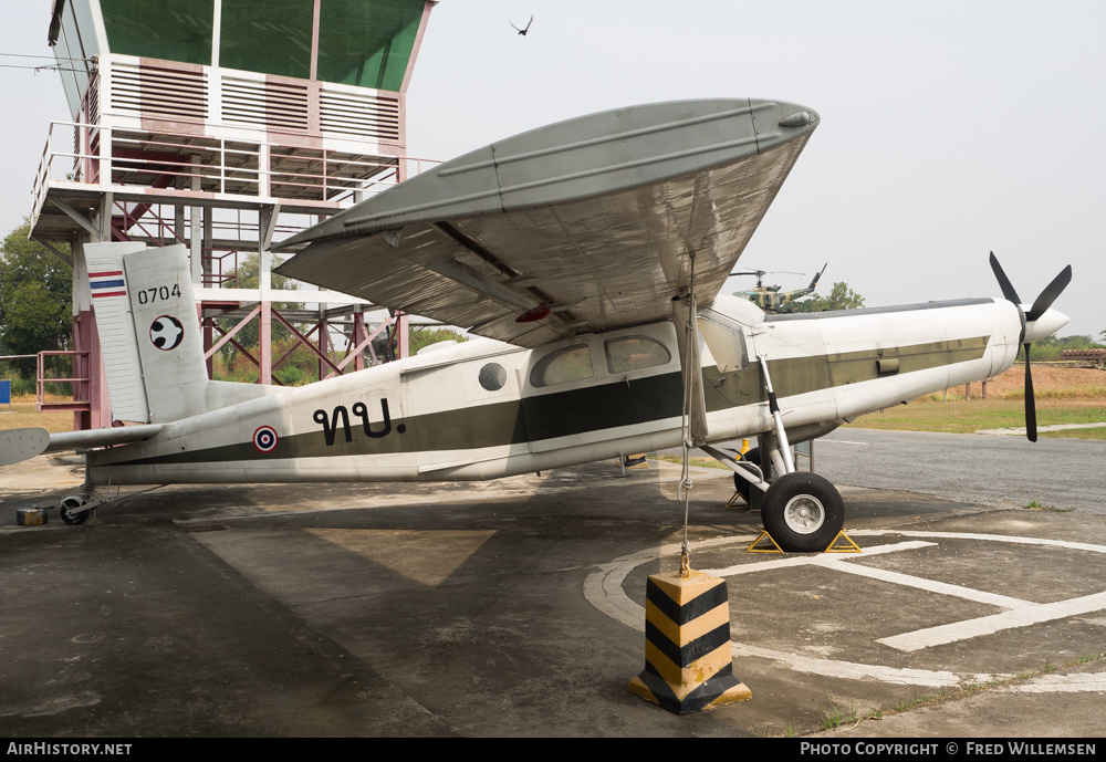 Aircraft Photo of 0704 | Fairchild PC-6/C-H2 Porter | Thailand - Army | AirHistory.net #209132