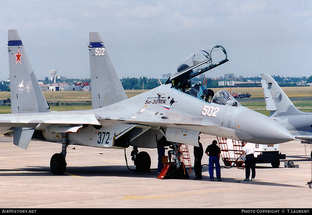 Aircraft Photo of 502 white | Sukhoi Su-30MK | Russia - Air Force | AirHistory.net #209146