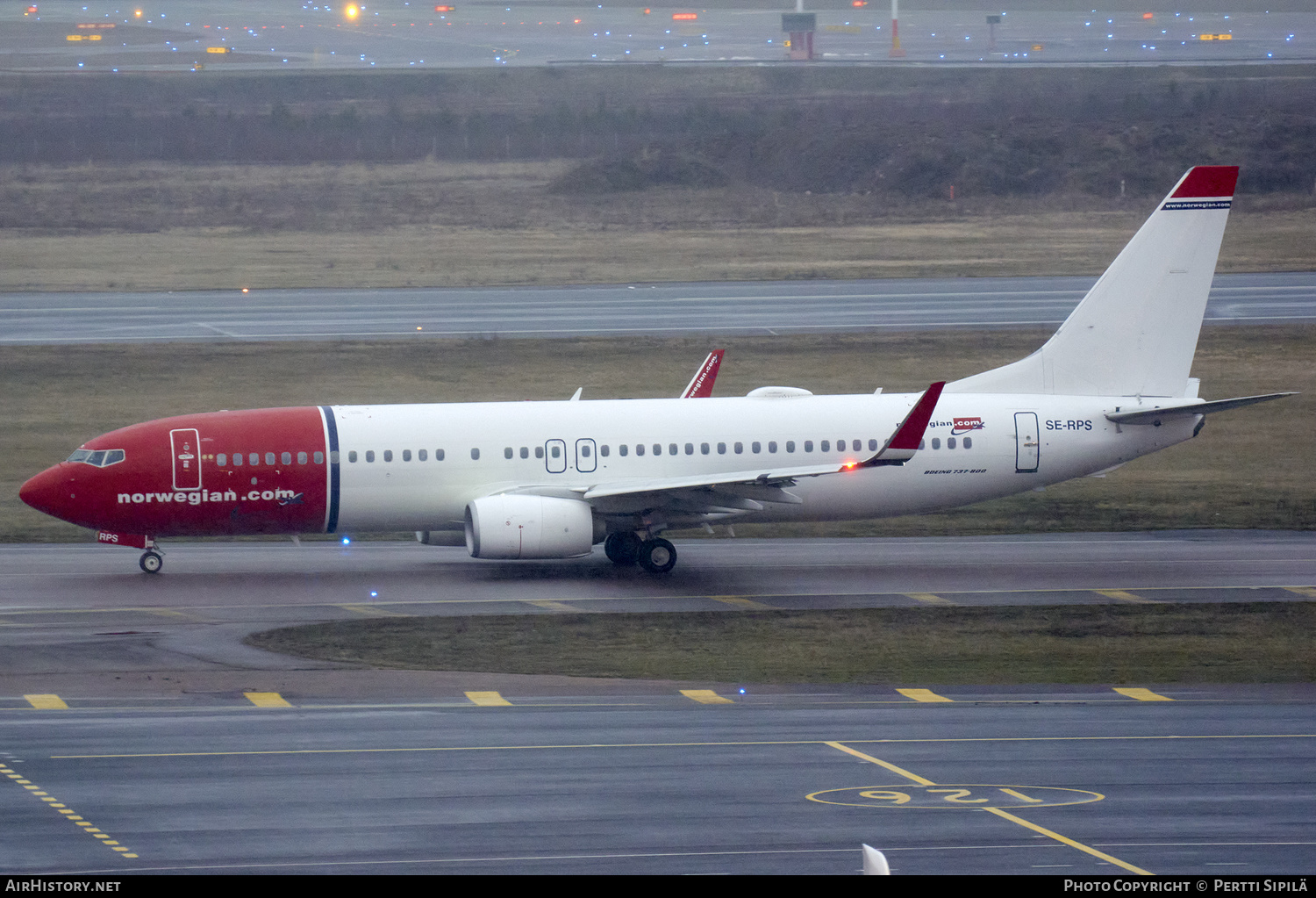 Aircraft Photo of SE-RPS | Boeing 737-8JP | Norwegian | AirHistory.net #209164