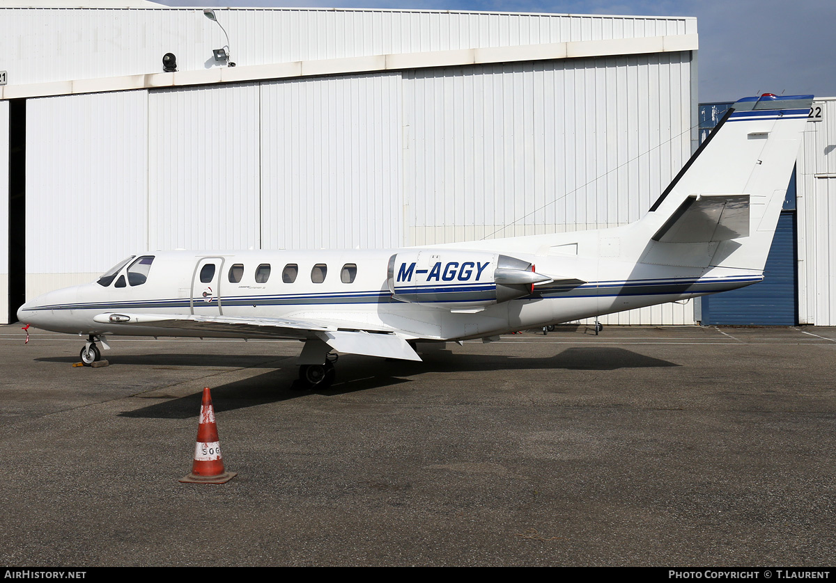 Aircraft Photo of M-AGGY | Cessna 550 Citation II | AirHistory.net #209169