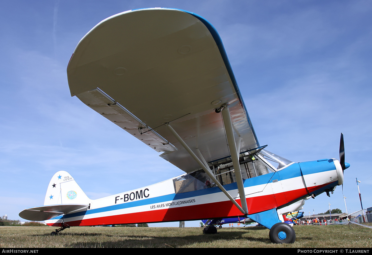 Aircraft Photo of F-BOMC | Piper PA-19 Super Cub | Aero Club des Ailes Montluçonnaises | AirHistory.net #209171