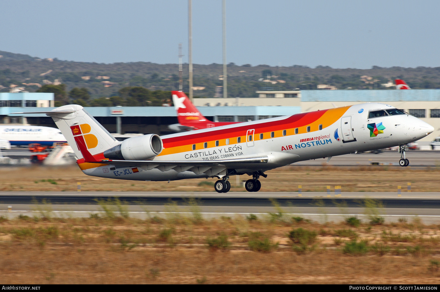 Aircraft Photo of EC-JCL | Bombardier CRJ-200ER (CL-600-2B19) | Iberia Regional | AirHistory.net #209189
