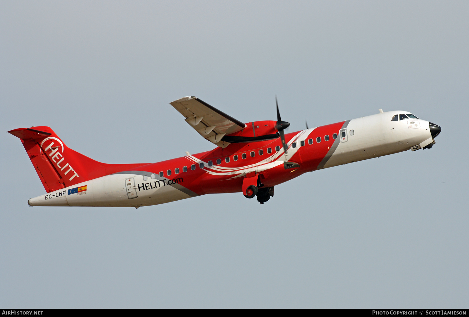 Aircraft Photo of EC-LNP | ATR ATR-72-202 | Helitt Líneas Aéreas | AirHistory.net #209203