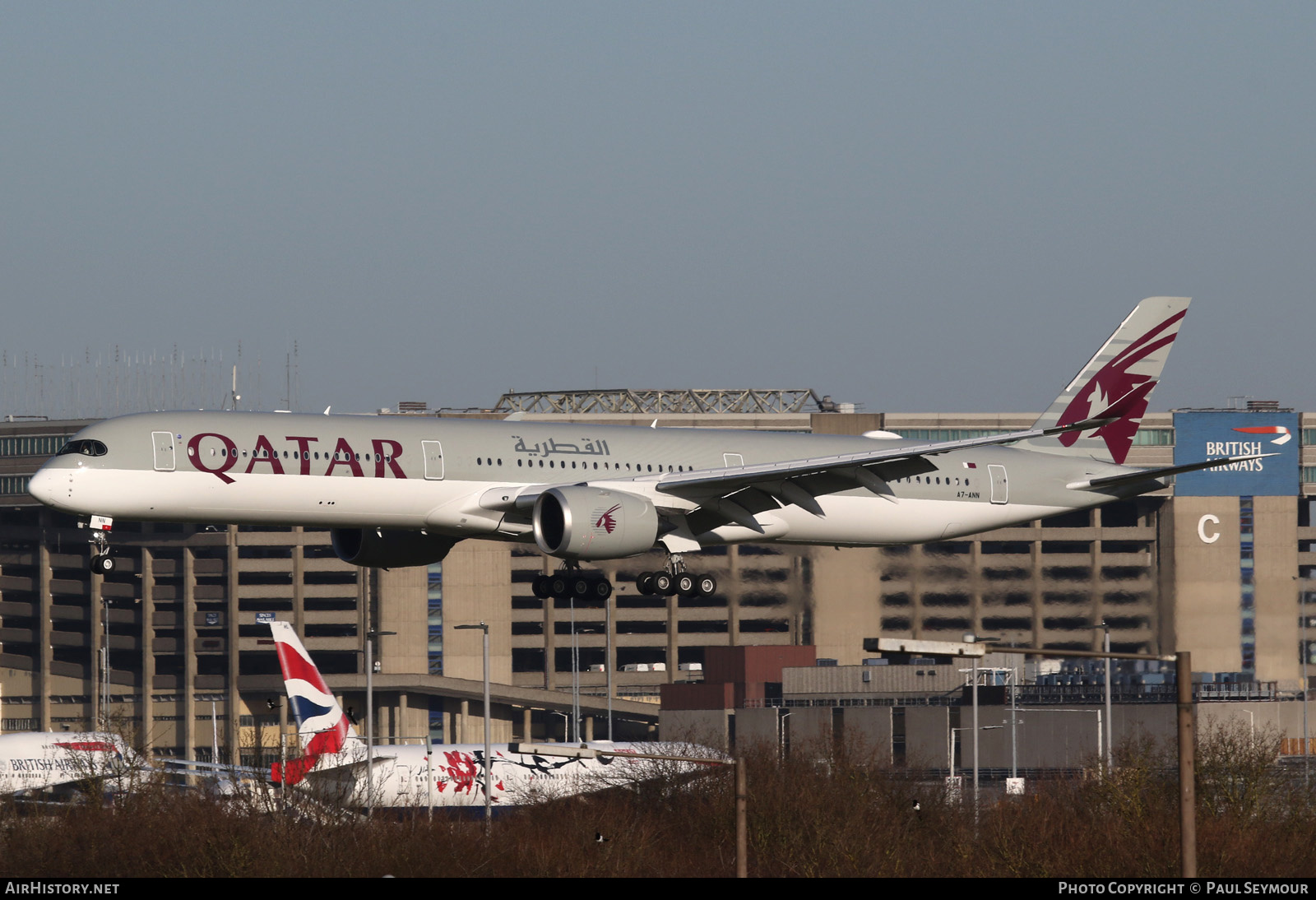 Aircraft Photo of A7-ANN | Airbus A350-1041 | Qatar Airways | AirHistory.net #209206