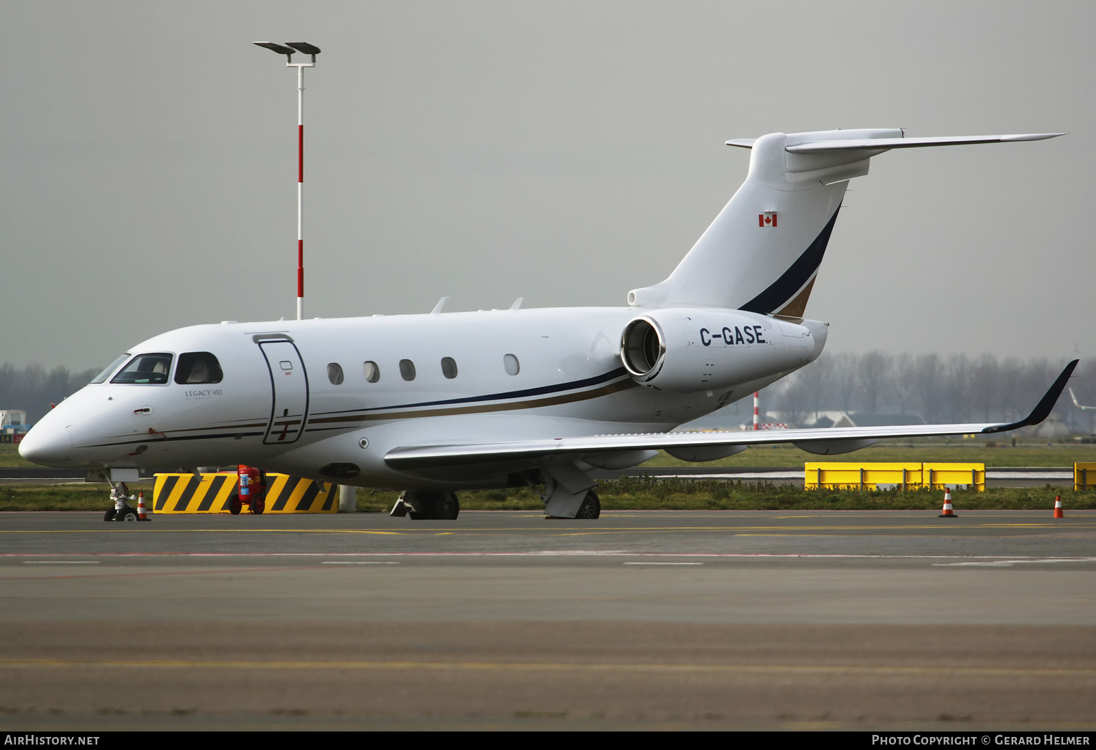 Aircraft Photo of C-GASE | Embraer EMB-545 Legacy 450 | AirHistory.net #209214