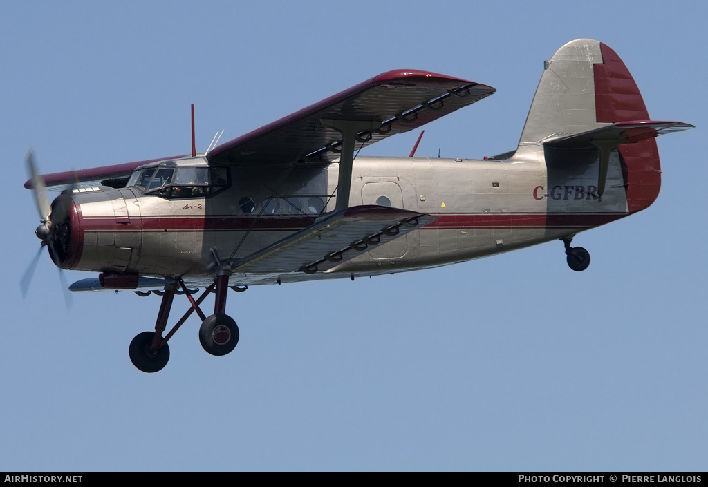 Aircraft Photo of C-GFBR | Antonov An-2P | AirHistory.net #209222