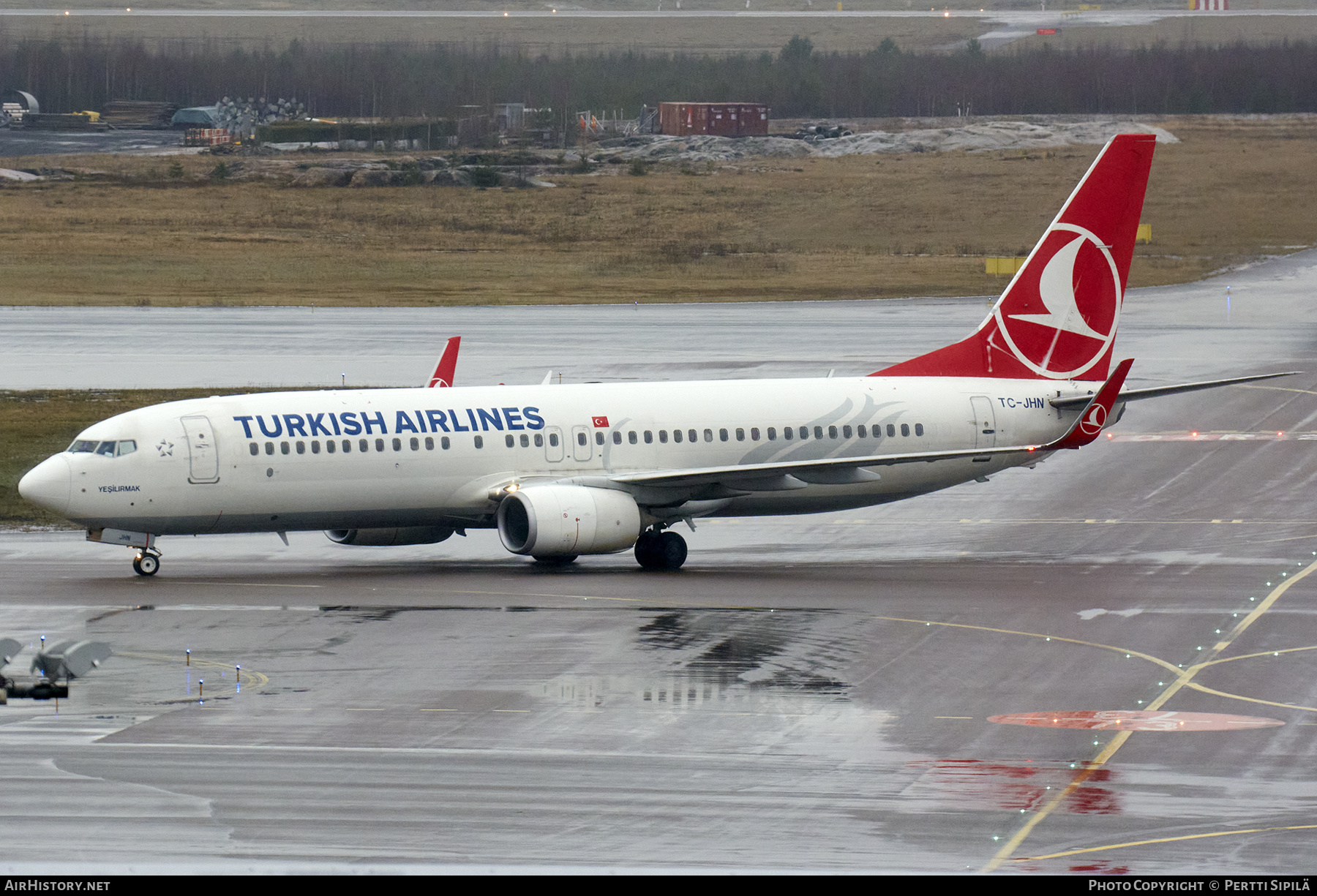 Aircraft Photo of TC-JHN | Boeing 737-8F2 | Turkish Airlines | AirHistory.net #209231