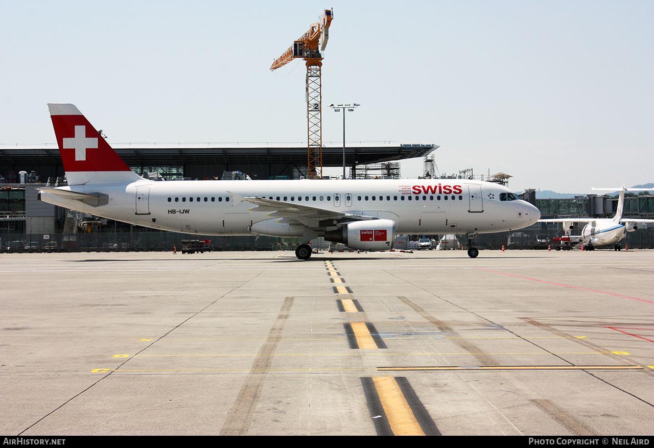 Aircraft Photo of HB-IJW | Airbus A320-214 | Swiss International Air Lines | AirHistory.net #209244