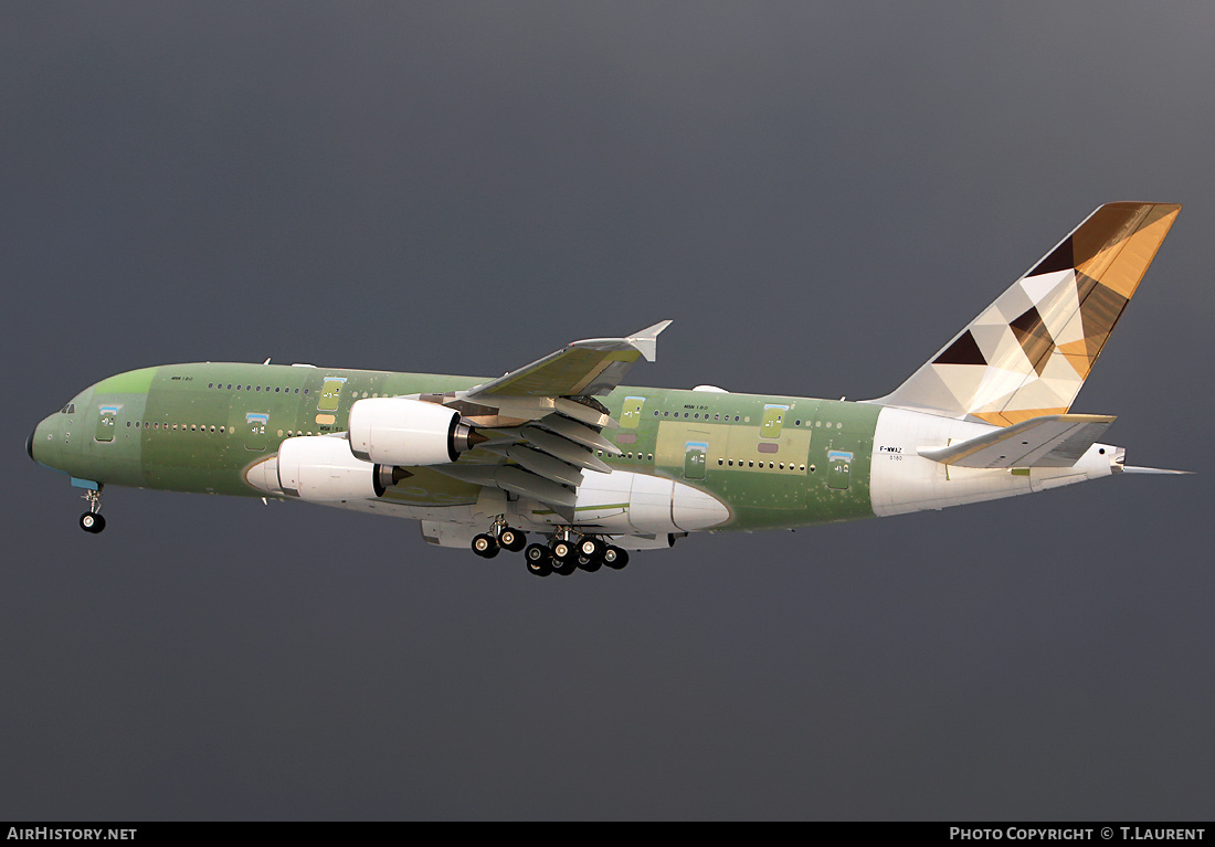 Aircraft Photo of F-WWAZ | Airbus A380-861 | Etihad Airways | AirHistory.net #209265