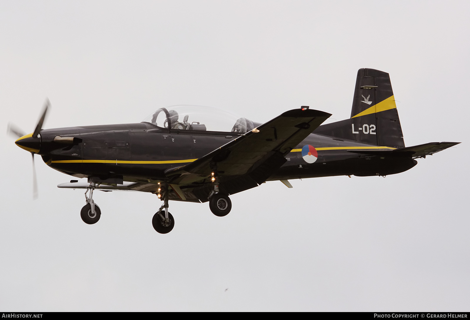 Aircraft Photo of L-02 | Pilatus PC-7 | Netherlands - Air Force | AirHistory.net #209280