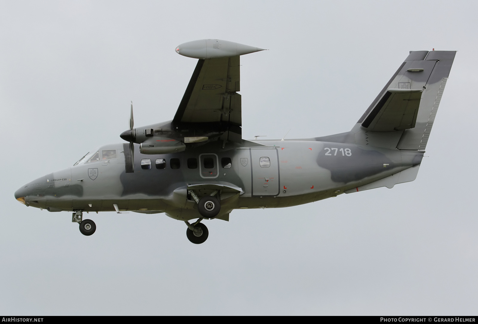Aircraft Photo of 2718 | Let L-410UVP-E20 Turbolet | Slovakia - Air Force | AirHistory.net #209282