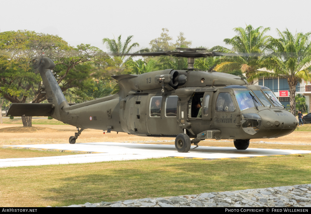 Aircraft Photo of 7336 | Sikorsky UH-60M Black Hawk (S-70A) | Thailand - Army | AirHistory.net #209310