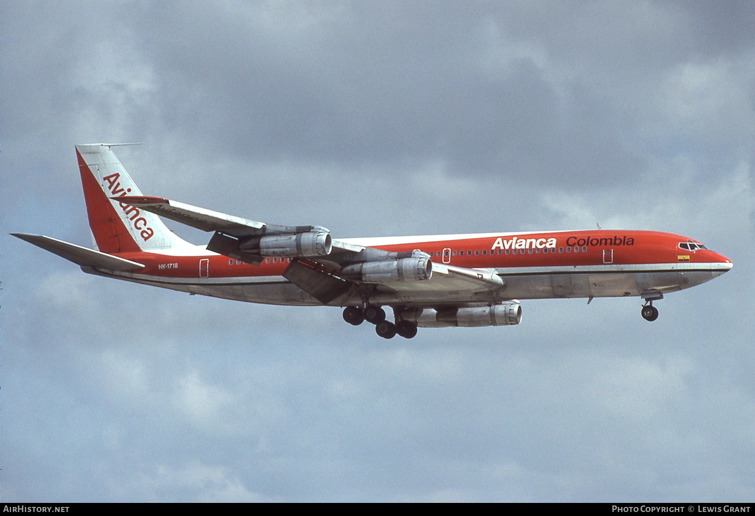 Aircraft Photo of HK-1718 | Boeing 707-321C | Avianca | AirHistory.net #209324