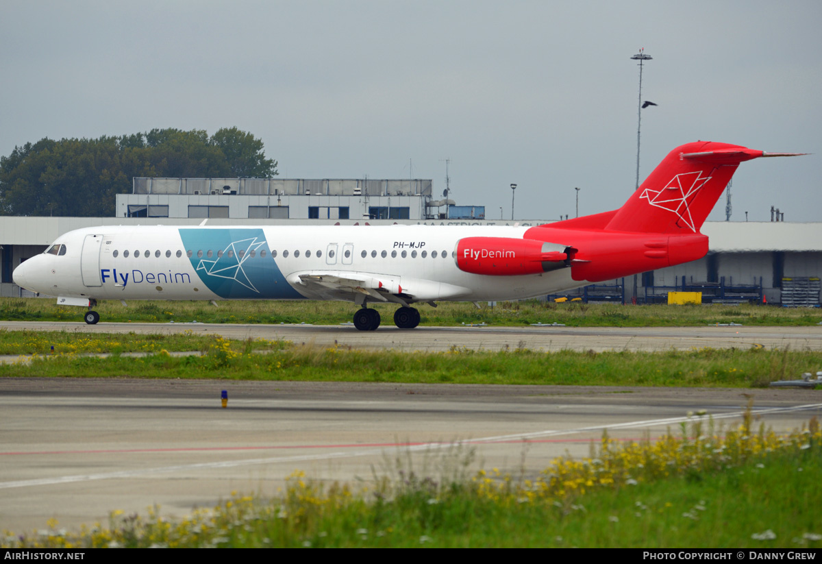 Aircraft Photo of PH-MJP | Fokker 100 (F28-0100) | FlyDenim | AirHistory.net #209327