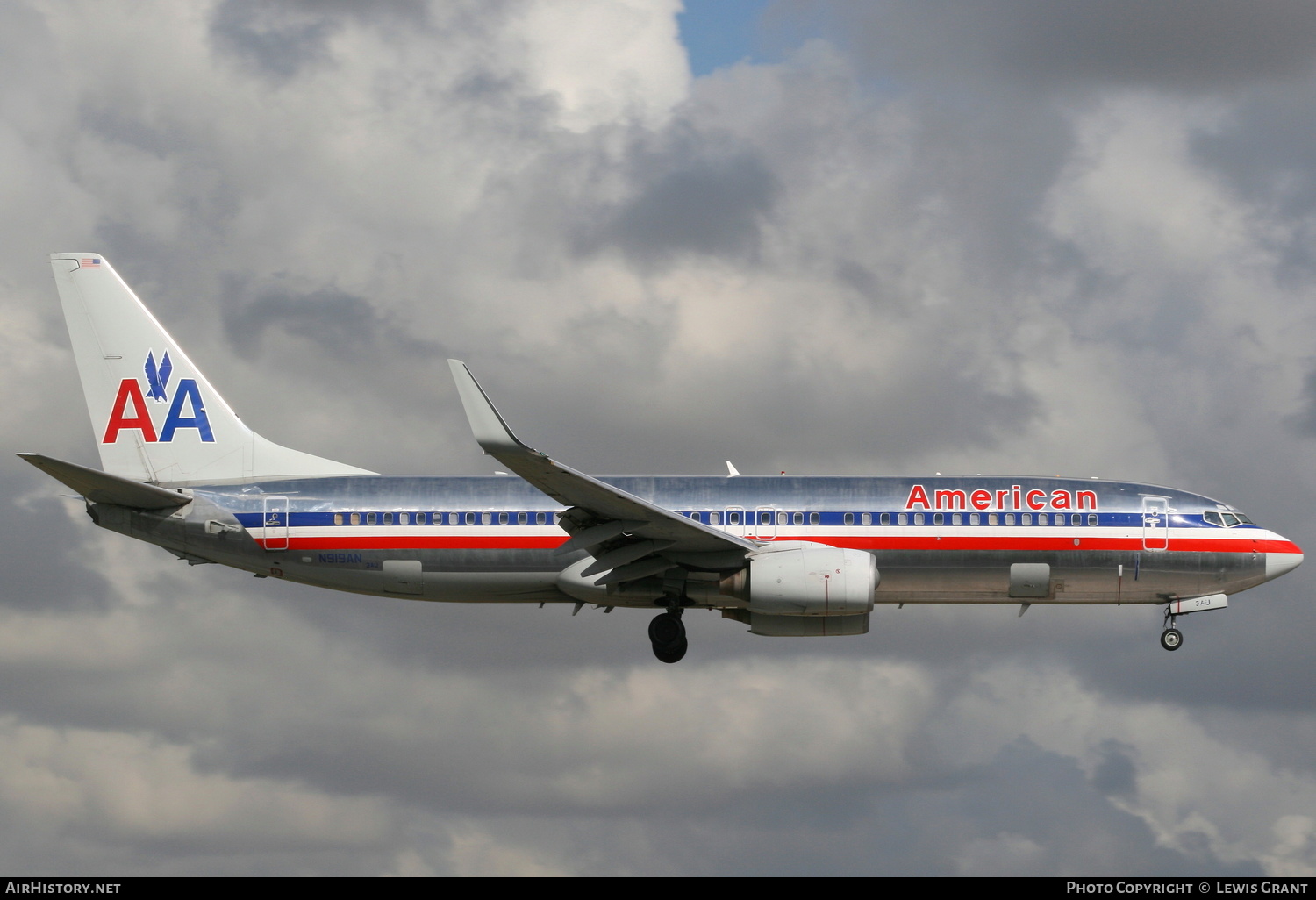 Aircraft Photo of N919AN | Boeing 737-823 | American Airlines | AirHistory.net #209330