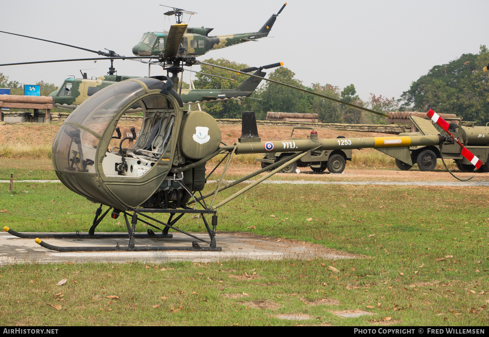 Aircraft Photo of 1253 | Hughes TH-55A Osage (269A) | Thailand - Army | AirHistory.net #209349
