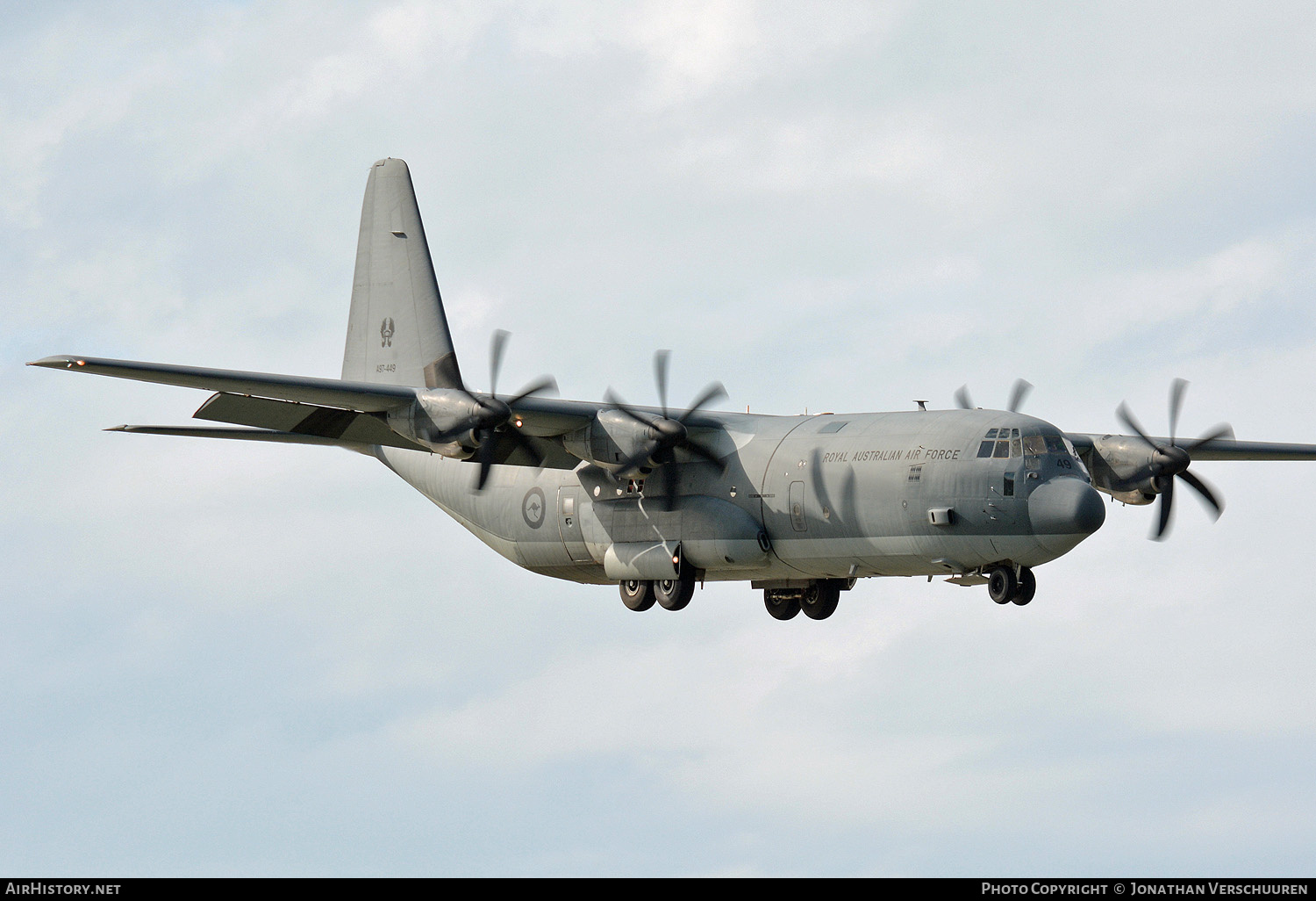 Aircraft Photo of A97-449 | Lockheed Martin C-130J-30 Hercules | Australia - Air Force | AirHistory.net #209354